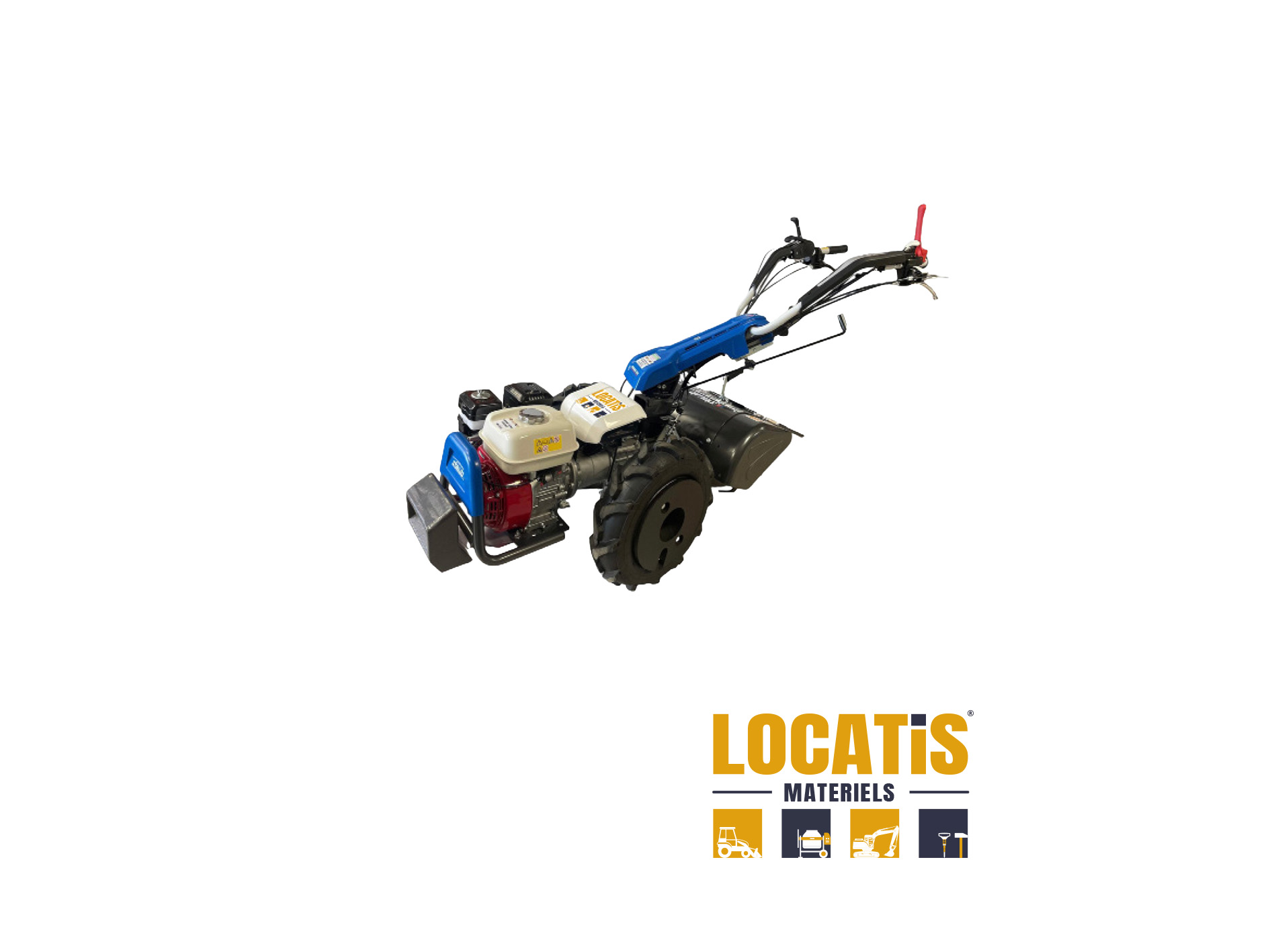 Motoculteur 5,8 CV (rotavator ou charrue)